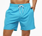 Men's Solid Color Leisure Shorts