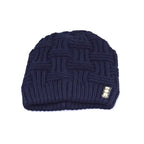 Padded Jacquard Knitted Hat