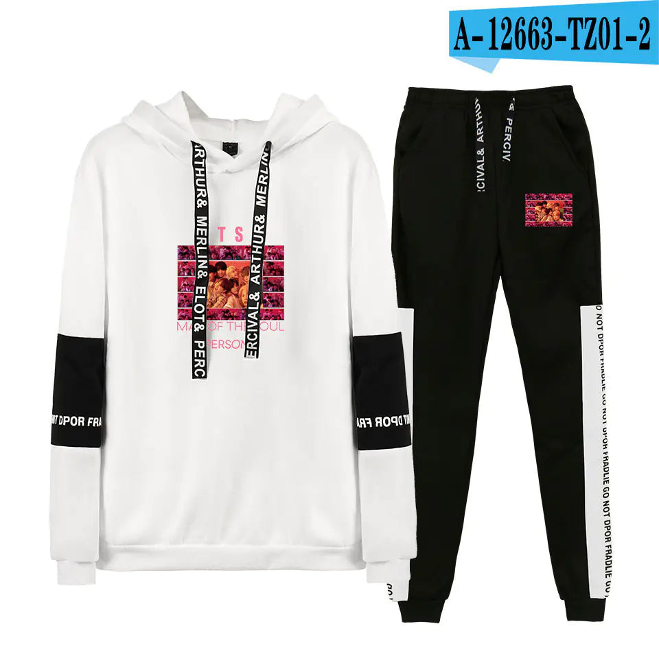 BTS Hoodie & Pants Set