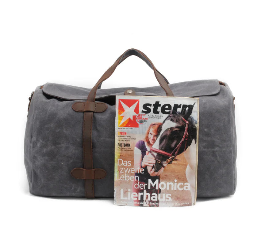 Wax Canvas Voyager Bag