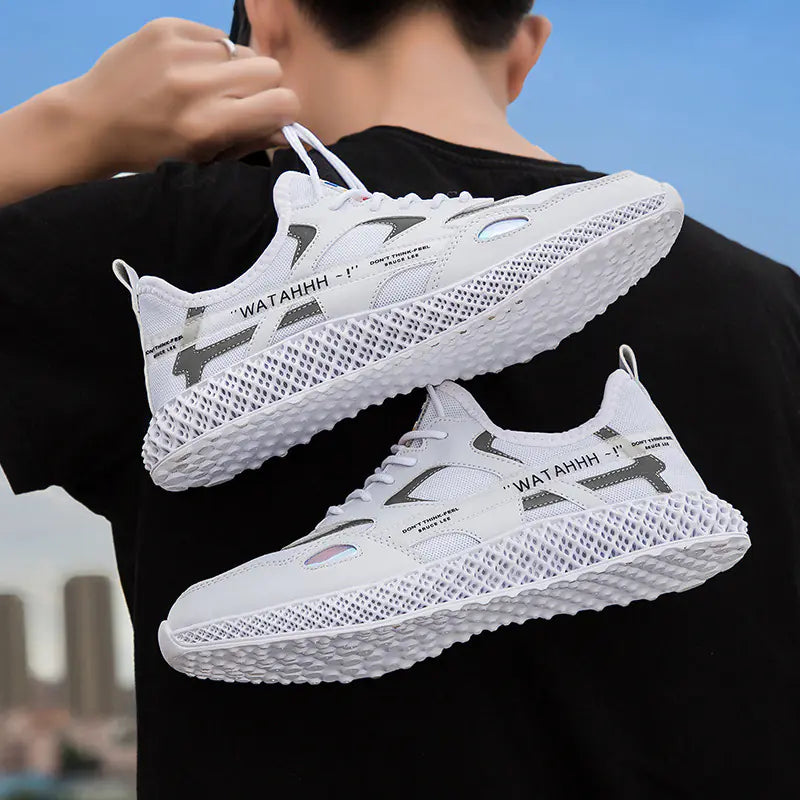 Men's Cool Comfort White Sneakers
