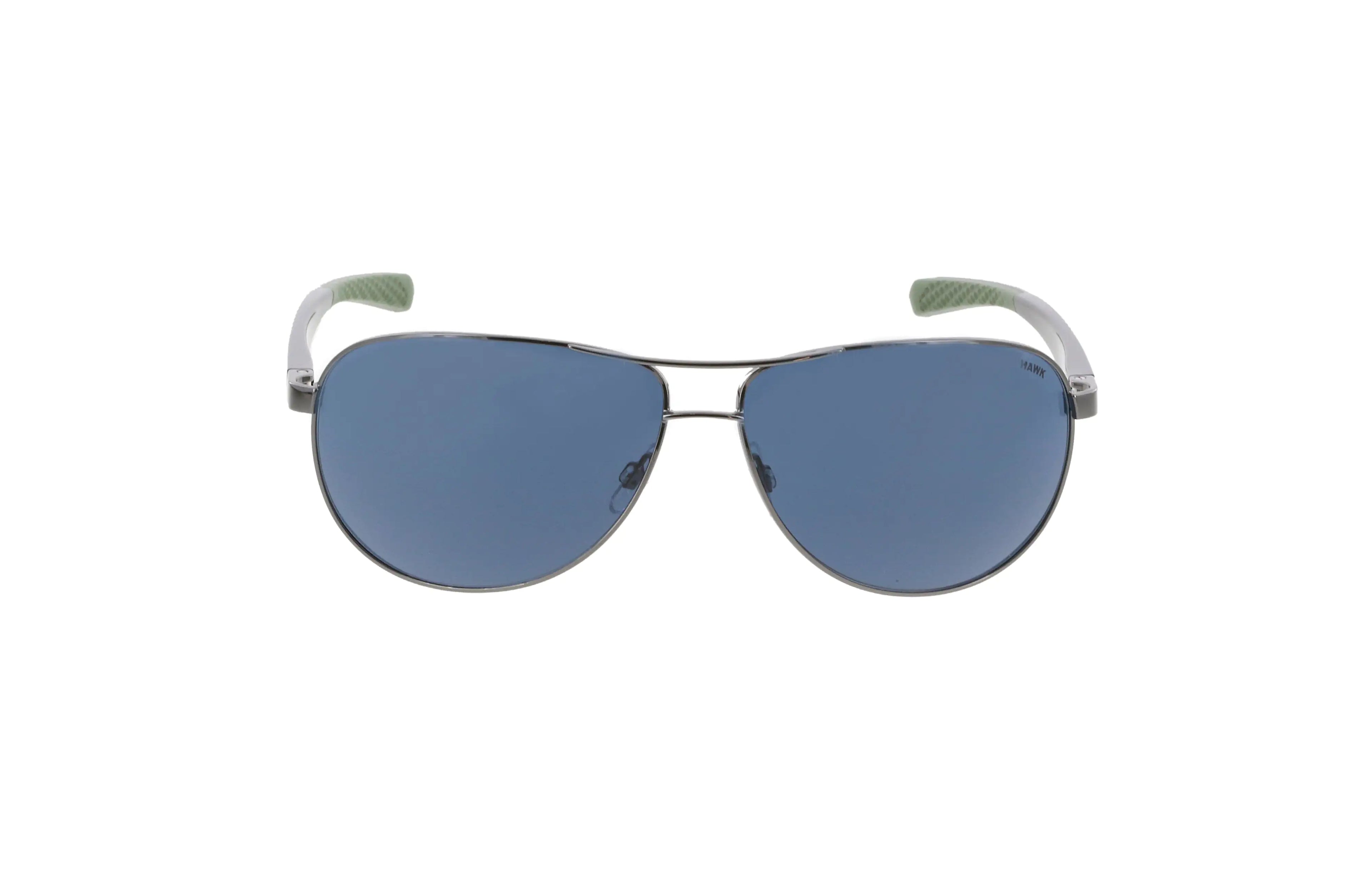 Hawk Geometric Metal Sunglasses