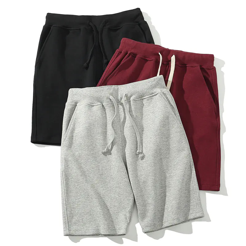 Men's Five-Point Drawstring Shorts