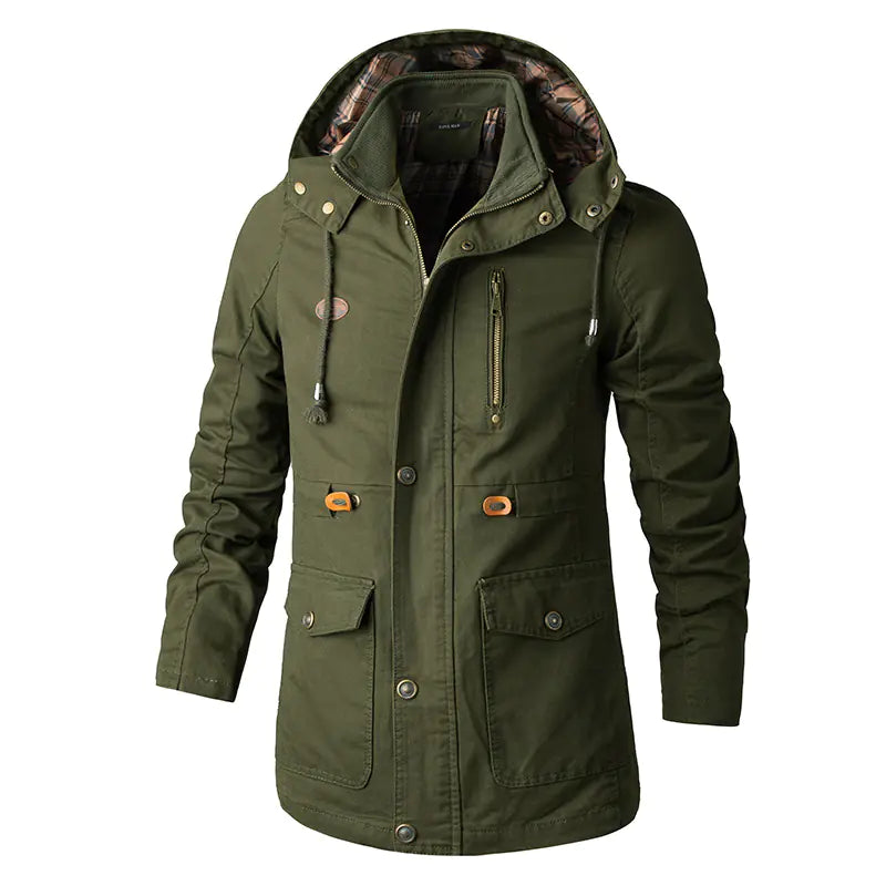 Hooded Windbreaker