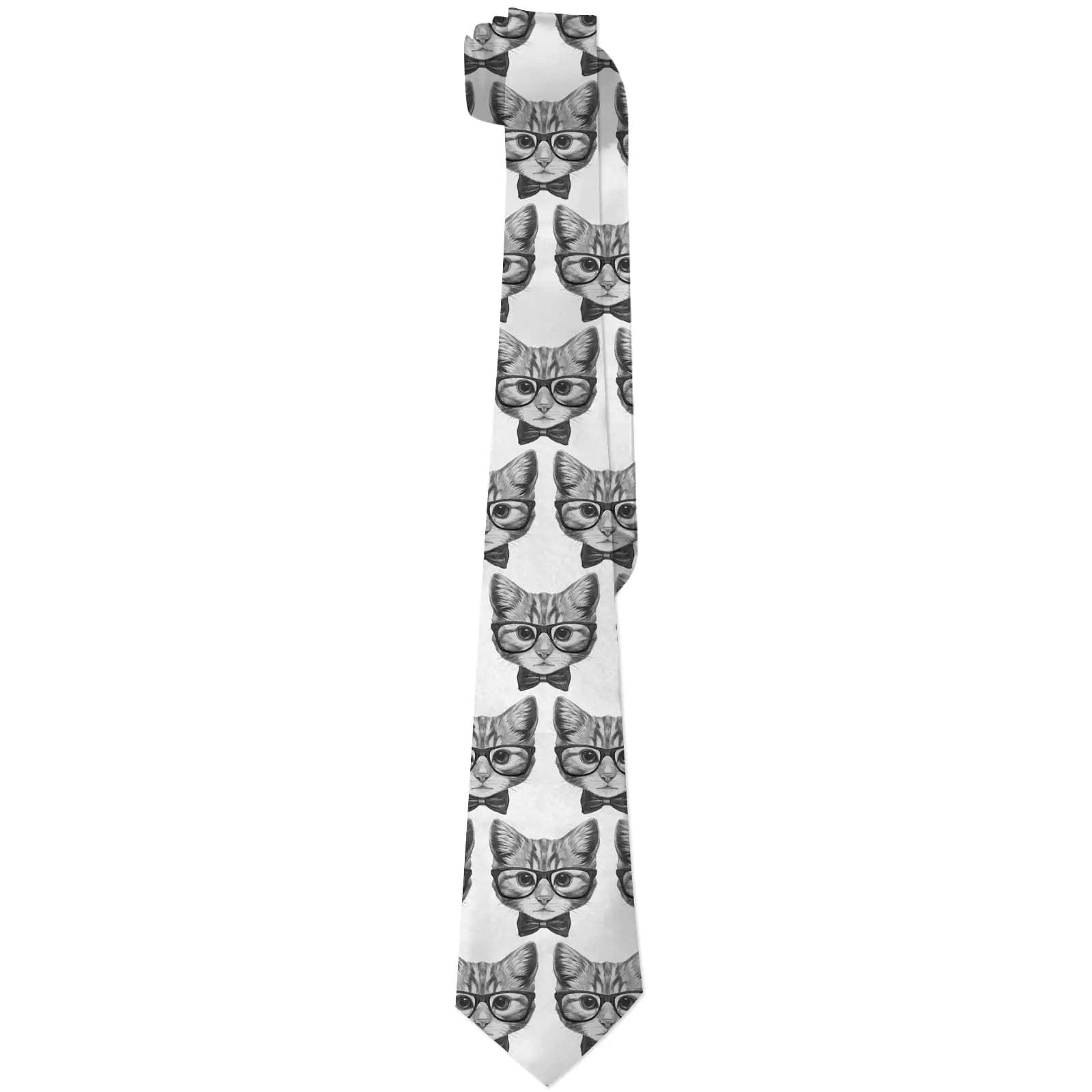 Cat Glasses Tie