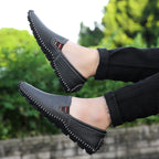 Premium Leather Loafers - Driving Edition