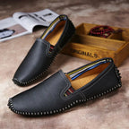 Premium Leather Loafers - Driving Edition