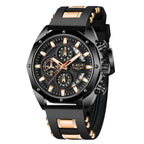 Luxury Chrono-Sport Silicone Men's Watch