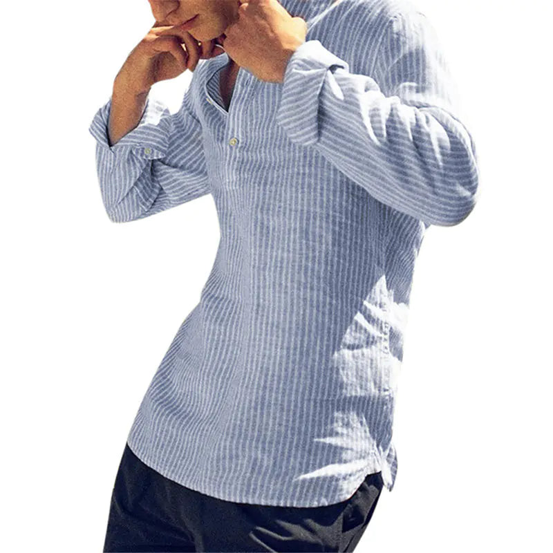Men's Stylish Slim Cotton Casual Shirt