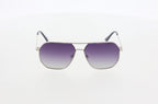 Hawk Silver Geometric Sunglasses 2131