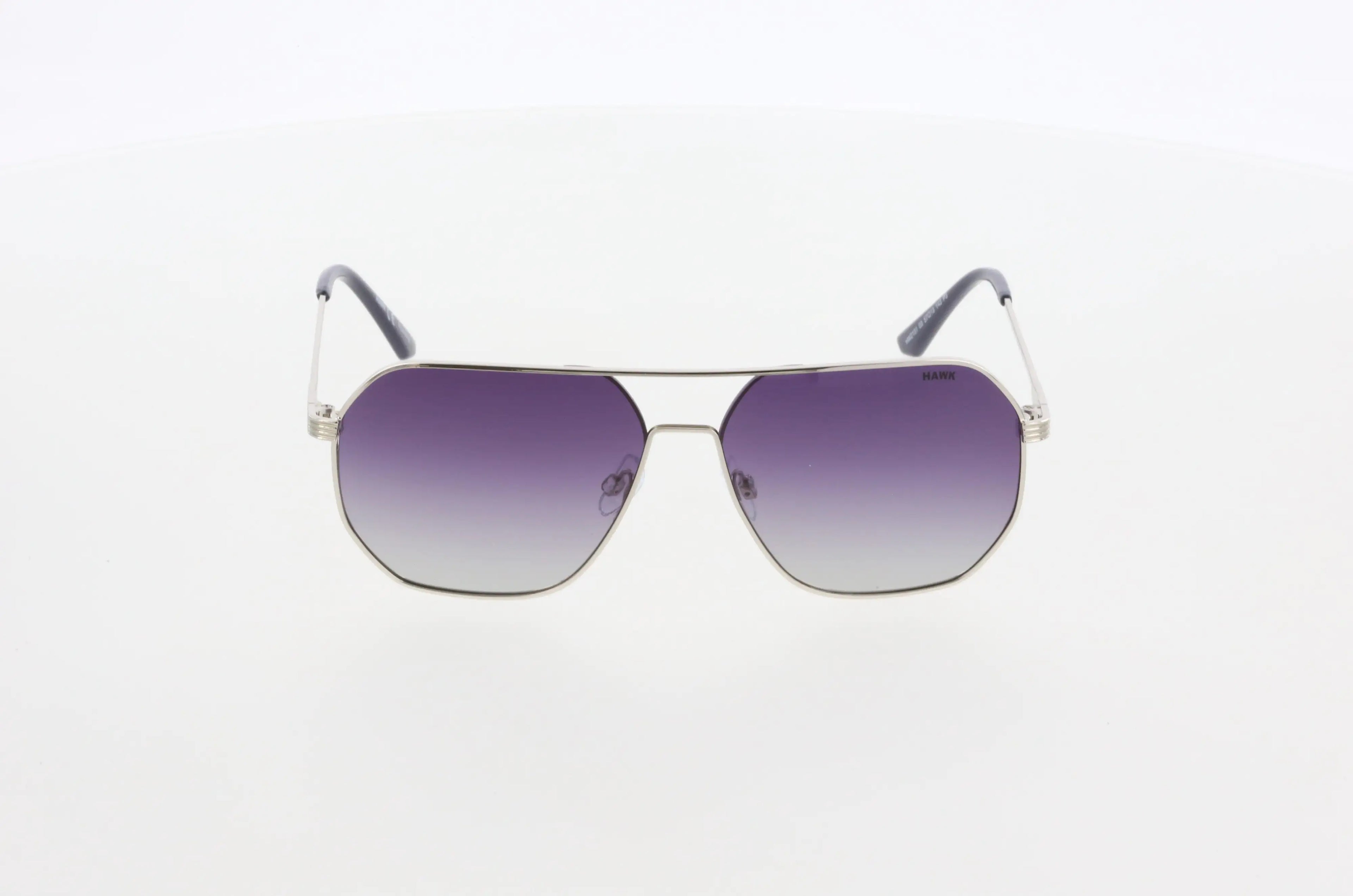 Hawk Silver Geometric Sunglasses 2131