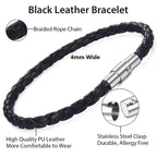 Handwoven Leather Bracelets