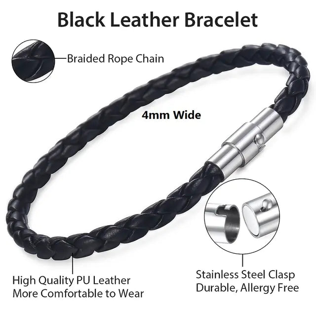 Handwoven Leather Bracelets