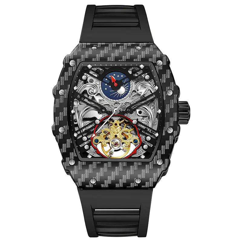 AquaGlow Men's Mechanical Watch