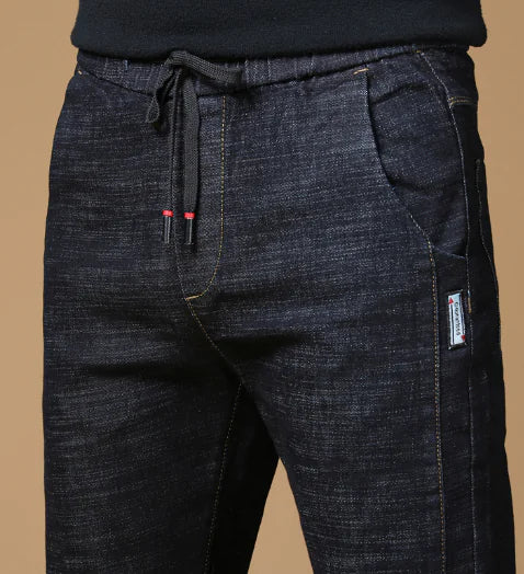 Relaxed Stretch Harem Jeans