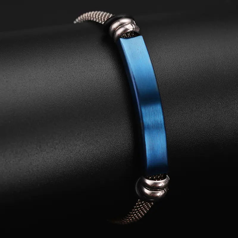 Vintage Stainless-Steel Bracelet