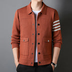 Trendy Men's Knit Jacket
