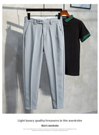 Slim-Fit Ankle Pants