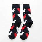 Modern Geometric Cotton Socks