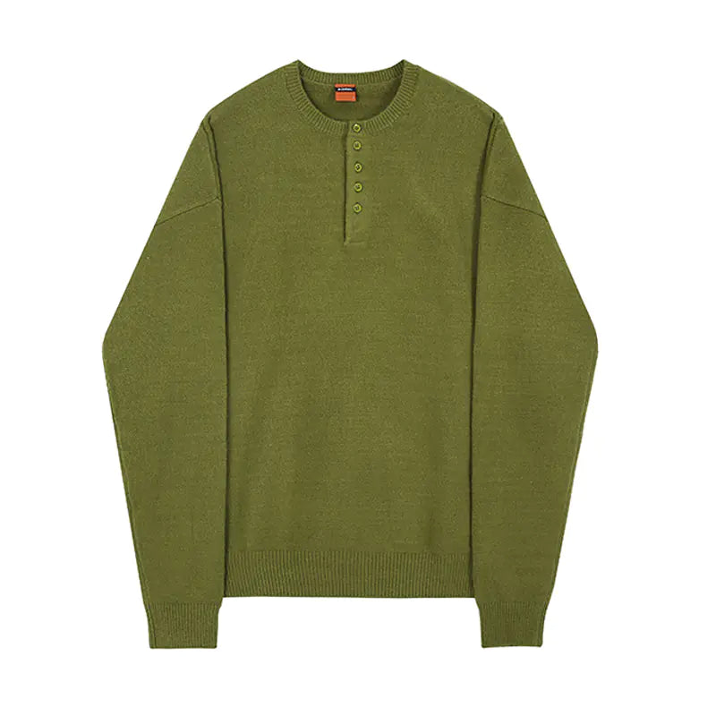 Men's Casual Comfort V-neck Sweater