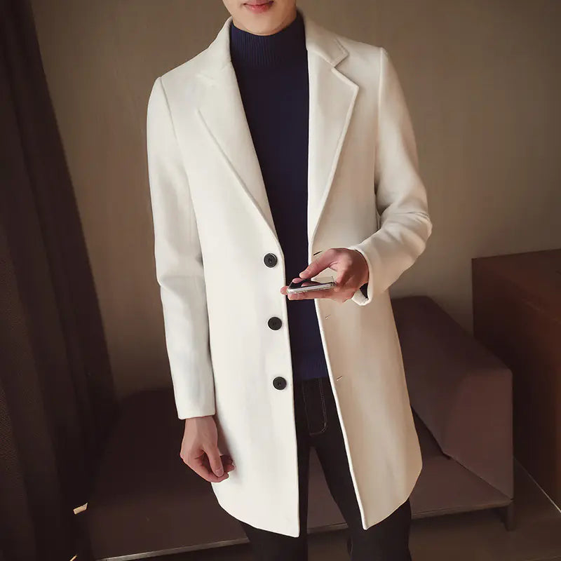 Woolen Trench Coat