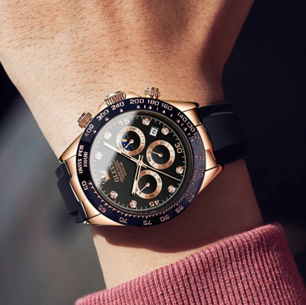 Versatile Glow Quartz Men's Watch