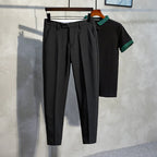 Slim-Fit Ankle Pants