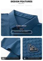 Summer Stretch Polo Shirt - Lightweight Short Sleeve