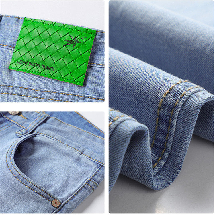 Slim Fit Stretch Denim