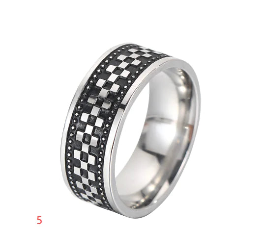 Titanium Steel Ring for Men