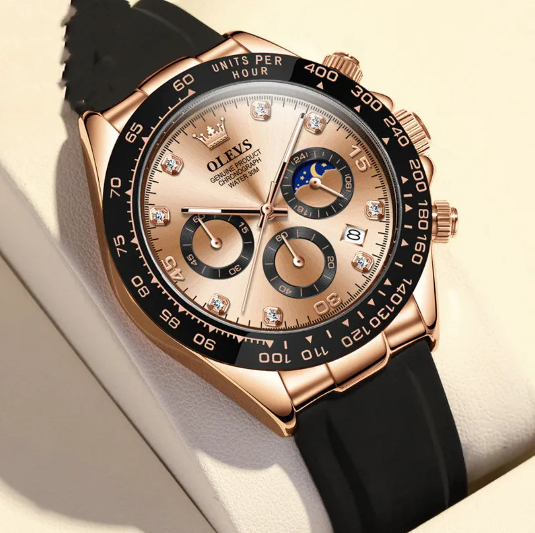 Versatile Glow Quartz Men's Watch
