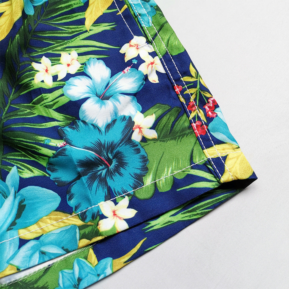 Men's Trendy Printed Swim Trunks