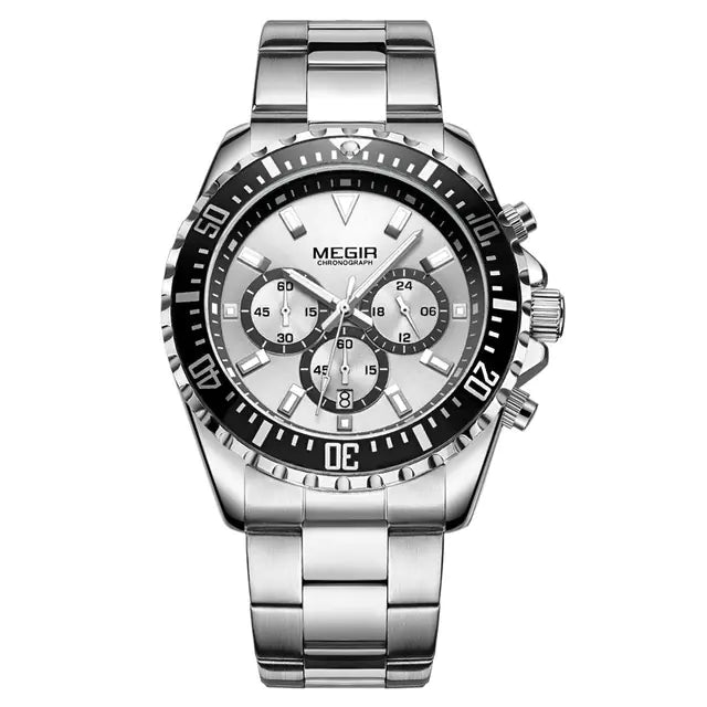 MEGIR Men's Sleek Chrono Watch 2064