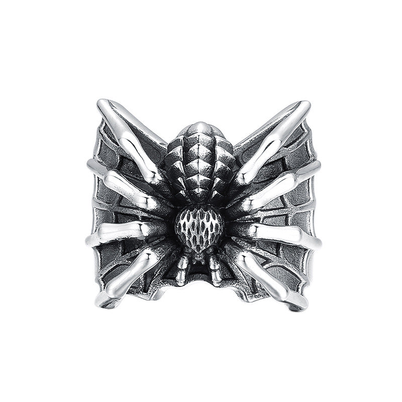Sterling Silver Arachnid Ring