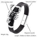 Handcrafted Leather Bracelet