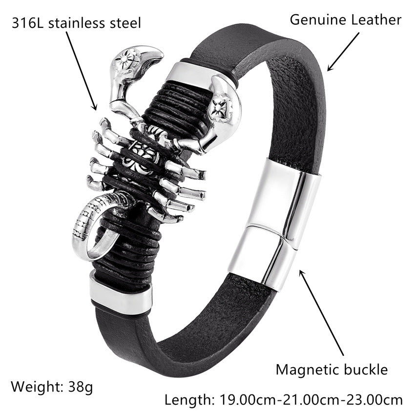 Handcrafted Leather Bracelet