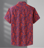 Men's Boho Floral Chemise