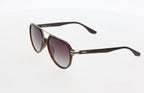 Hawk Geometric Brown Polarized Sunglasses
