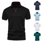 Summer V-Neck Men's Polo Essentials