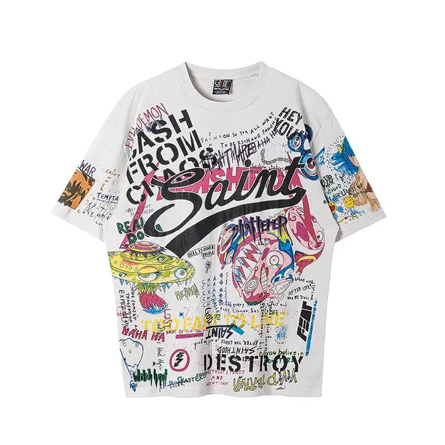 SAINT MICHAEL Retro Soft Tees