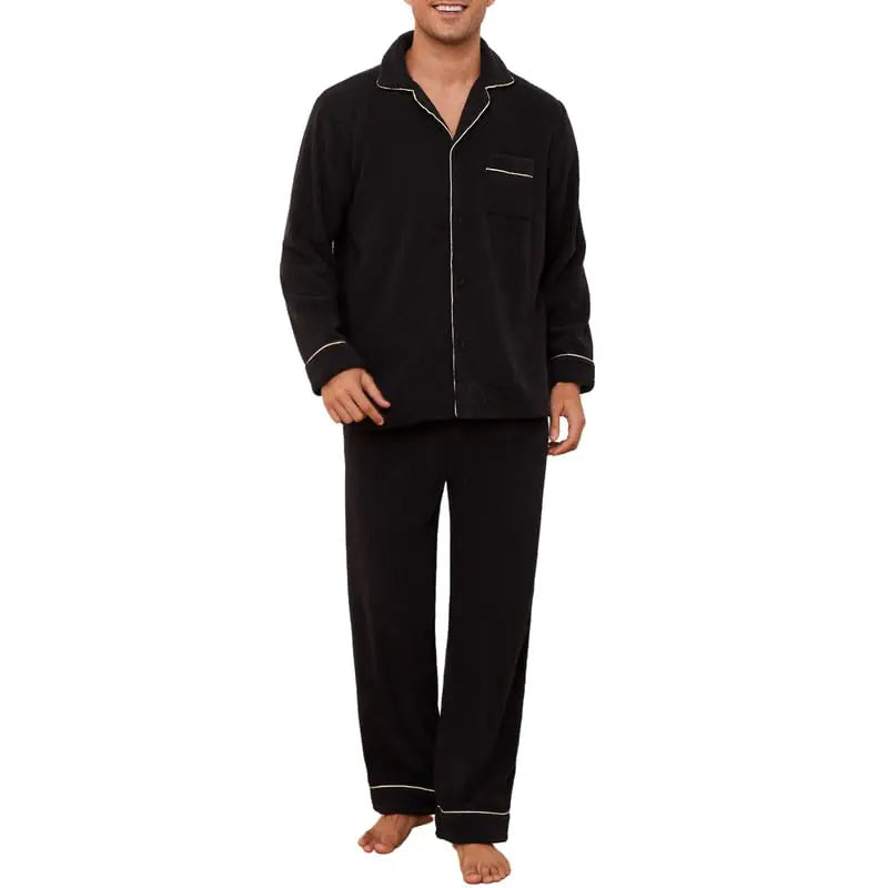 Vulcanodon Men's Soft Microfleece Pajamas