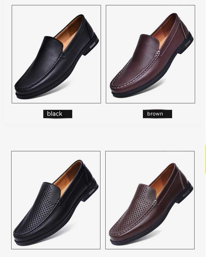 Cowhide Loafers