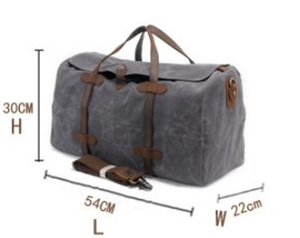 Wax Canvas Voyager Bag