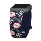 Yankees HD Vegan Watch Strap for Apple Watch