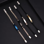 Vintage Stainless-Steel Bracelet