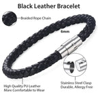 Handwoven Leather Bracelets