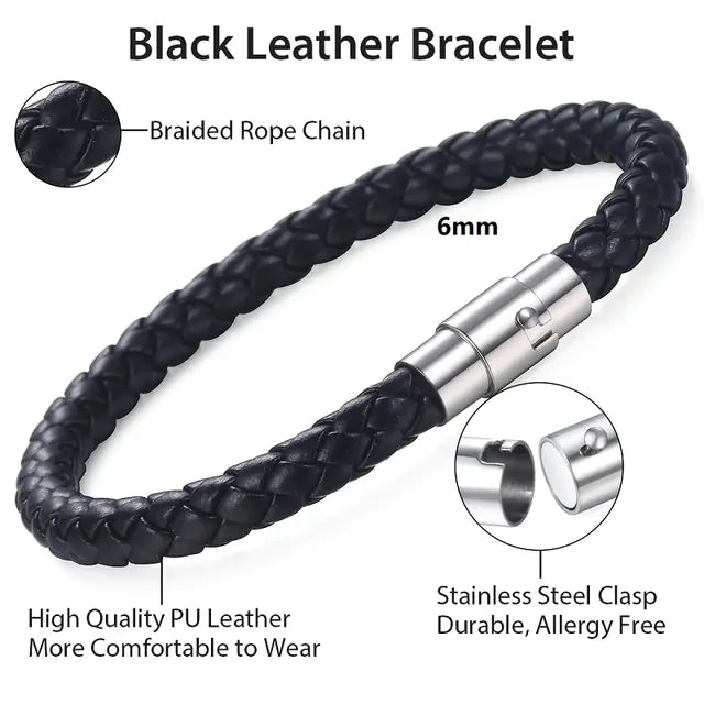 Handwoven Leather Bracelets