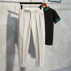 Slim-Fit Ankle Pants
