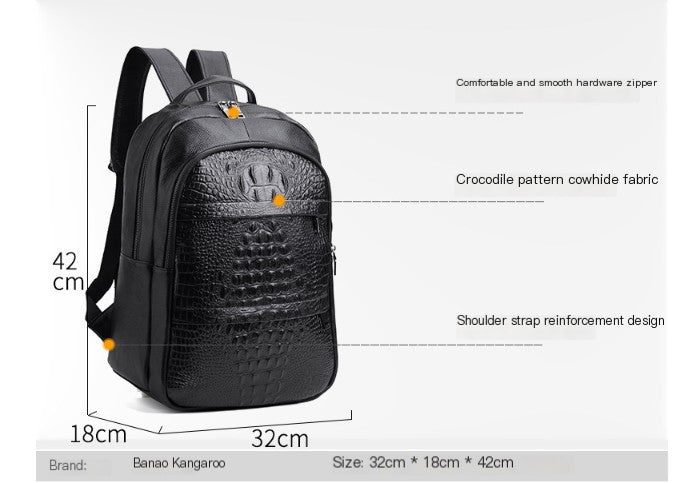 Urban Leather Backpack