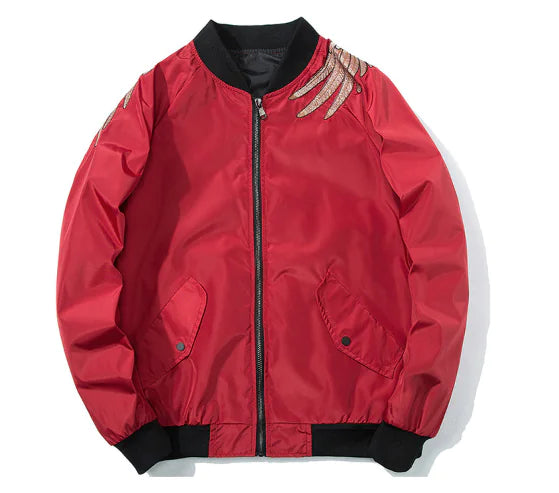 Vintage-Inspired Japanese Loose Baseball Jacket